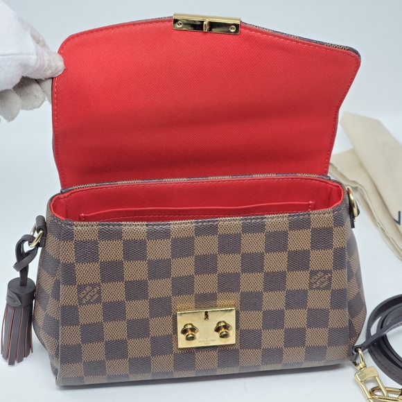 100% Auth Louis Vuitton Croisette Damier Ebene - Picture 12 of 15
